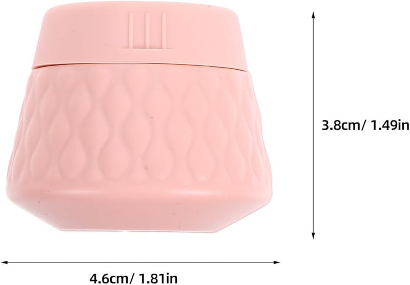 4Pcs Silicone Travel Cream Jars Refillable Cosmetic Bottles with Lids Portable Lotion Containers - Image 2